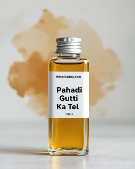 Gutti Ka Tel - Apricot Kernel Oil - Chulli Ka tel by himachalbox.com