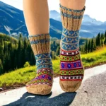 Summit Comfort: Handcrafted Himalayan Socks by Women Knitters