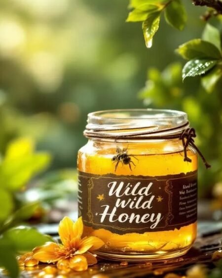 Himachali Wild Bee Honey – Raw Himalayan Forest Honey
