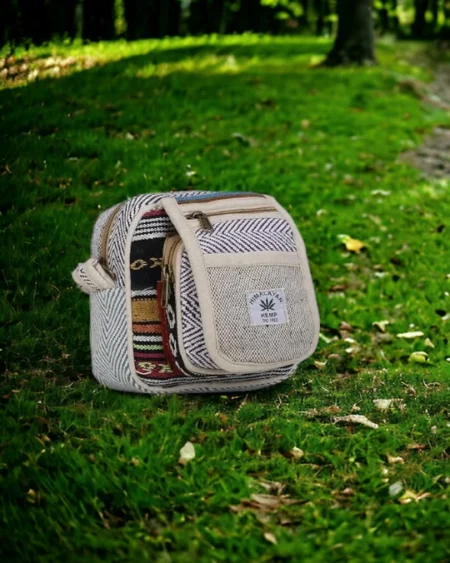 Stylish Hemp Bag Backpack - Cotton Himachali Pahadi Style backpack Online Himachalbox.in