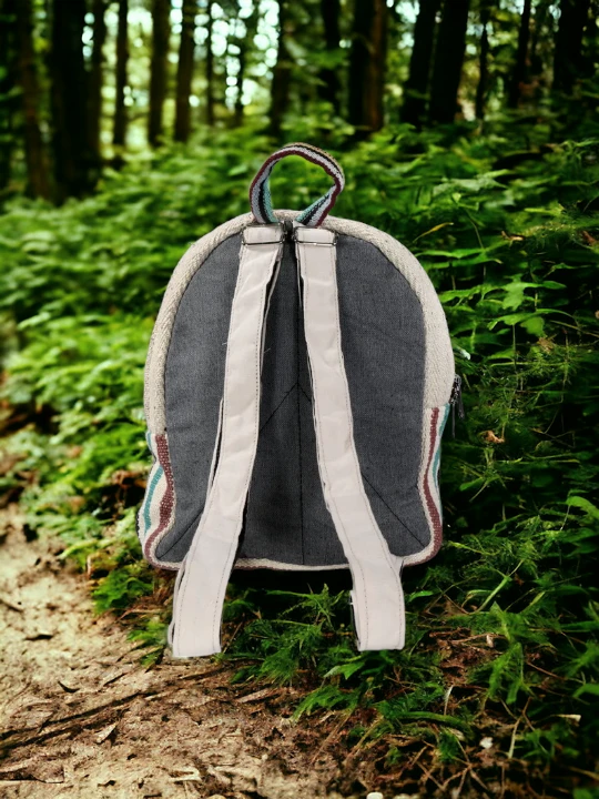 Himalayan Hemp Stylish Trendy Backpack - Eco-Friendly In Trends Himachal Box