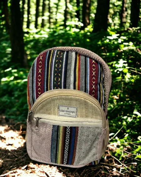 Himalayan Hemp Stylish Trendy Backpack - Eco-Friendly In Trends Himachal Box Buy Online