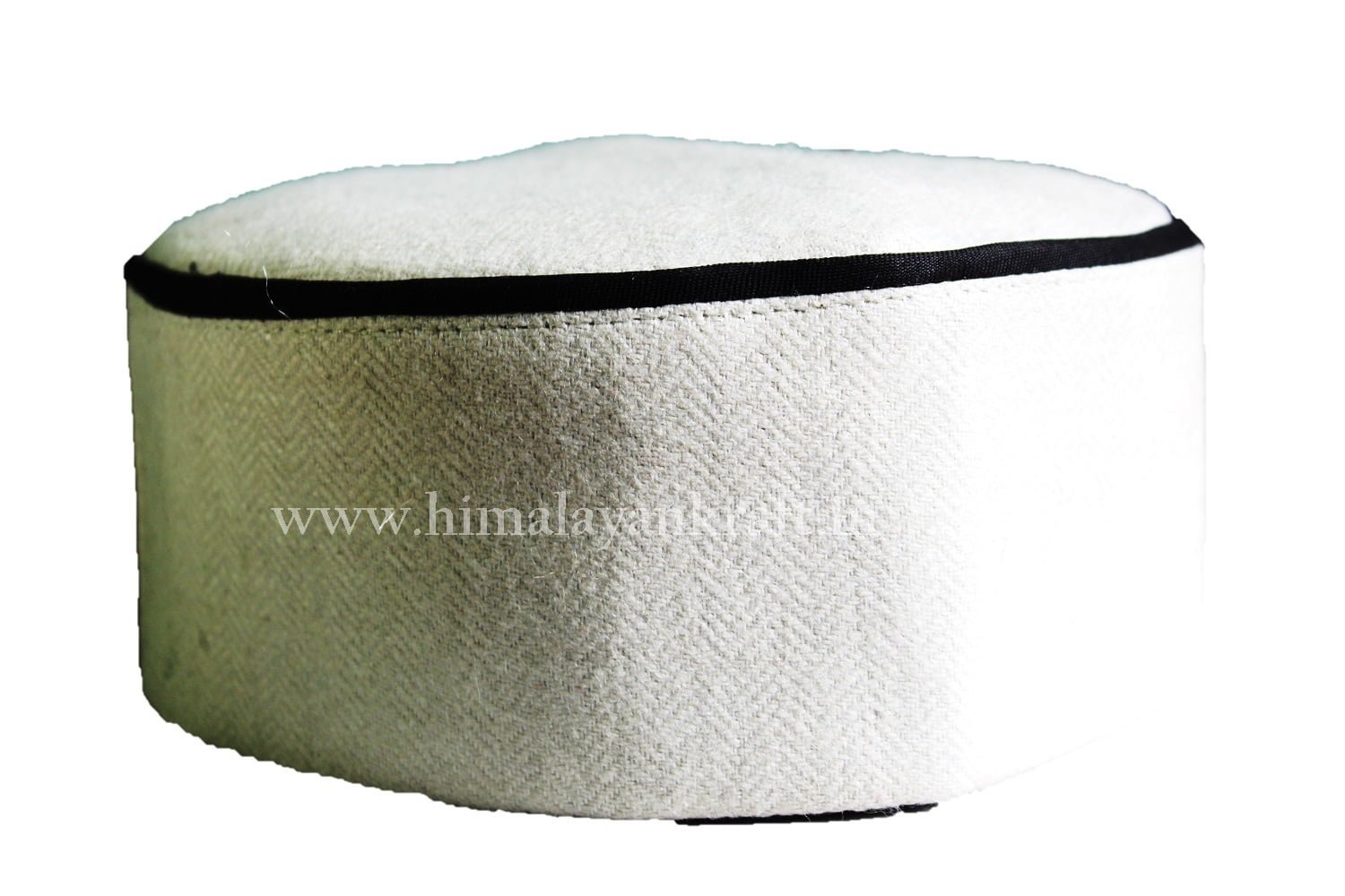 Pure White Wool Cap