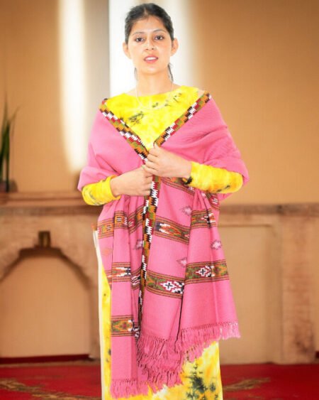 Kullu Design Masterpiece - Himalayan Weavers Pure Wool Shawl Himachal Box