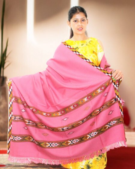 Kullu Design Masterpiece - Himalayan Weavers Pure Wool Shawl Himachal Box