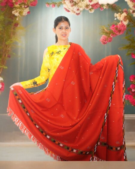 Pure Wool Elegance Shawls - Himalayan Weavers Kullu Design Himachal Box