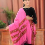 Himalayan Weavers' Handloom Wool Stole - G.I. Patented Kullu Design for Women Himachal Box
