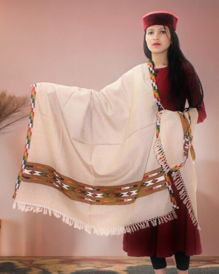 Handwoven Masterpiece by Himalayan Weavers - Kullu Shawl Himachal Box