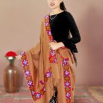 Kullu Weave Pure Woolen Stole - Perfect Winter Accessory for Girls Himachal Box