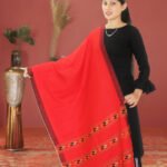 Traditional Kullu Woolen Scarf - Handcrafted Comfort for Girls
