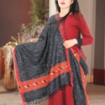 Himalayan Handwoven Woolen Stole - Classic Design for Women's Wardrobe Himachal Box