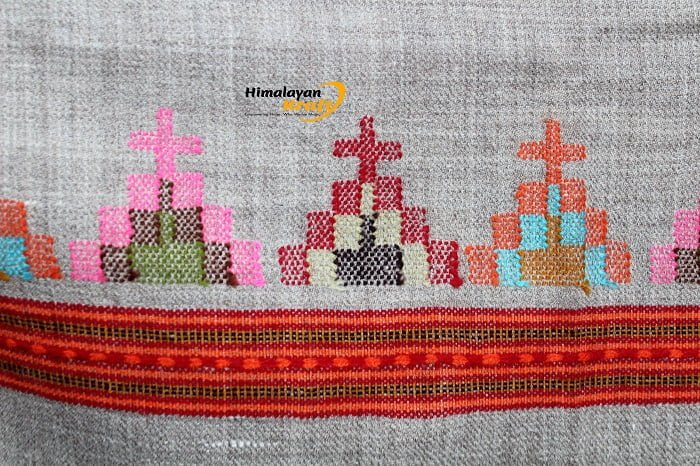 Elegant Kullu Craftsmanship: This stole features traditional Kullu designs, meticulously woven to showcase authentic Himalayan artistry. Pure Wool Warmth: Crafted from 100% pure wool, it provides luxurious warmth while remaining soft and comfortable for all-day wear. Versatile Fashion Statement: Perfect for women and girls, it effortlessly complements both casual and formal outfits. Artisan Quality: Each piece is a testament to skilled craftsmanship, ensuring a unique and high-quality accessory. Cultural Heritage: Embrace the rich cultural heritage of Kullu with this beautifully designed and intricately patterned scarf.