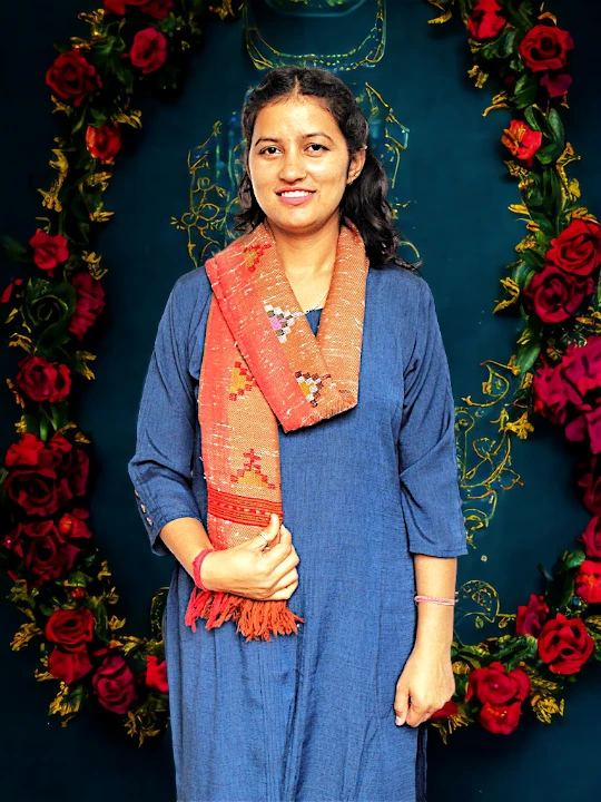 Timeless Tradition: Pure Wool Kullu Design Stole Himachalbox.in