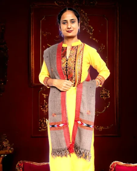 Wrap in Tradition: Kullu Handloom Woolen Scarf Himachalbox.in