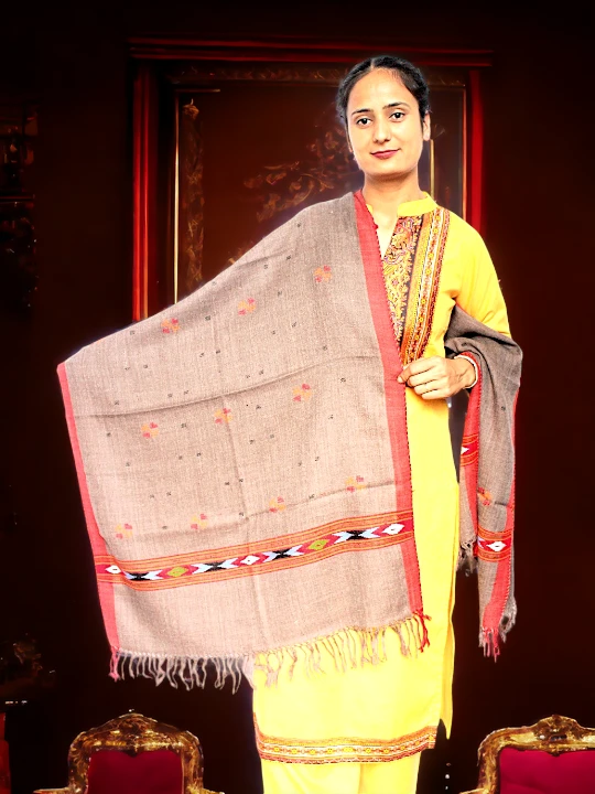 Wrap in Tradition: Kullu Handloom Woolen Scarf Himachalbox.in