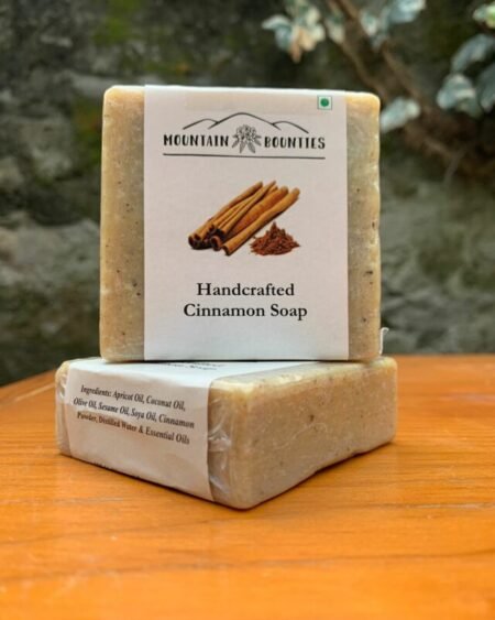 Natural Cinnamon Soap | Handmade | Organic & Nourishing