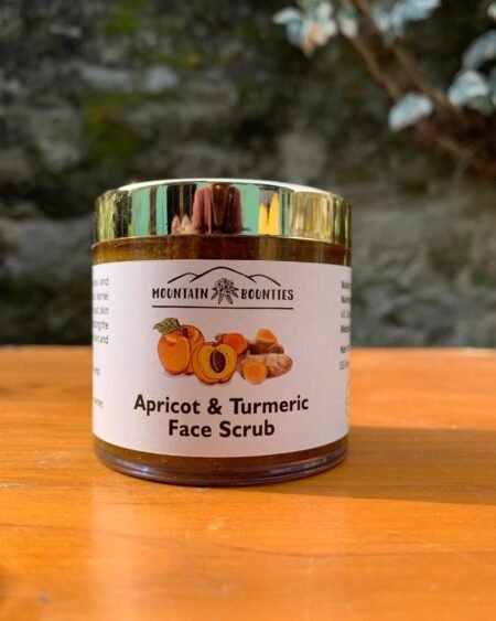 Apricot and Turmeric Face Scrub - Natural Exfoliating Skincare