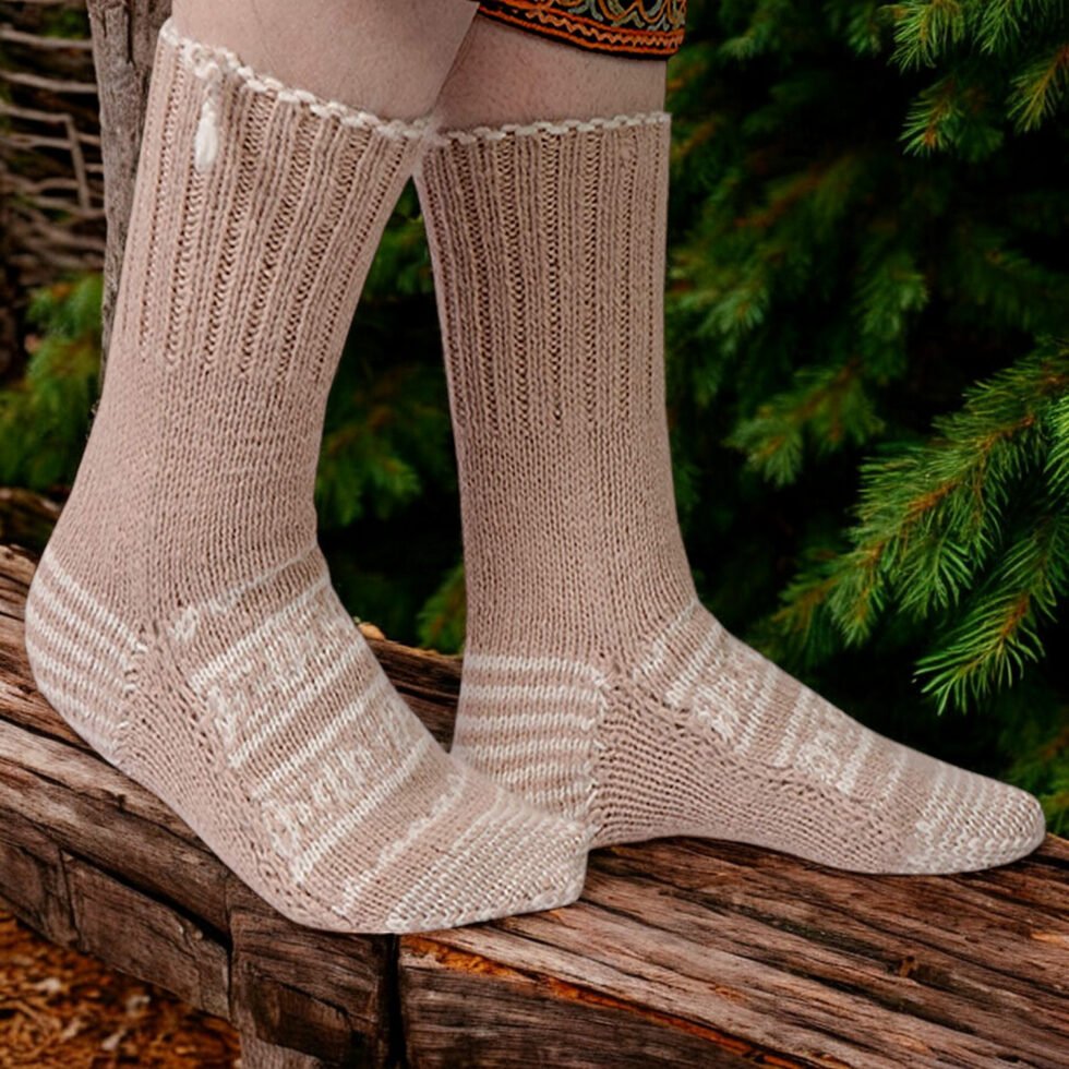 Eco-Friendly Angora Wool Socks – Hand-Knitted in the Himalayas
