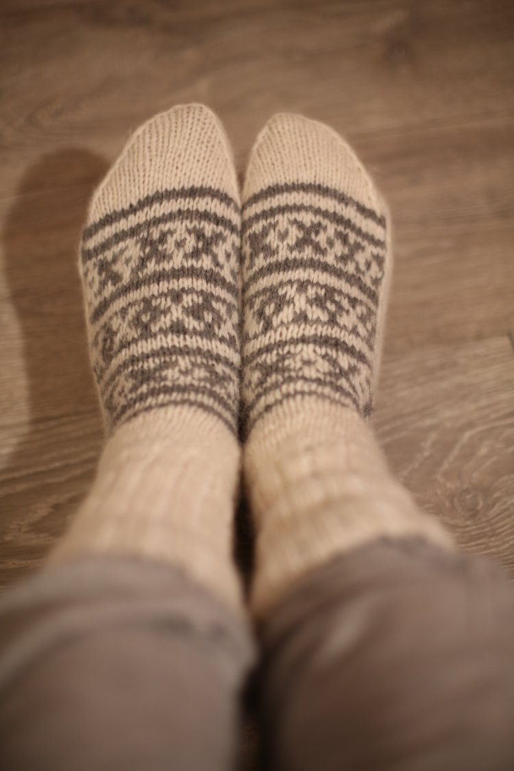 Himachali Angora Socks – Handwoven Comfort from Kullu Manali