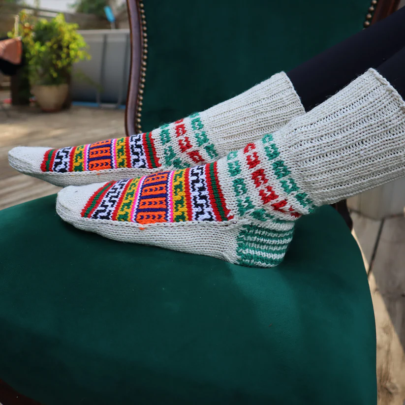 Ultimate Winter Socks Combo – Hand-Knitted Warmth from Kullu Himachal