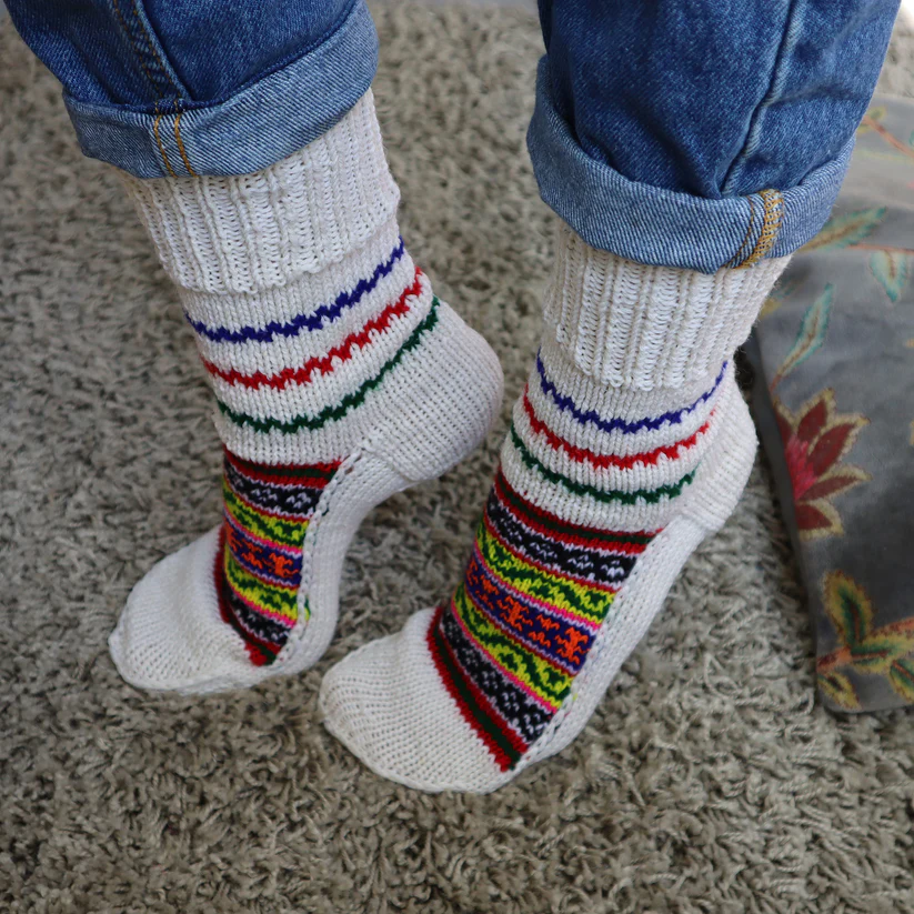 Ultimate Winter Socks Combo – Hand-Knitted Warmth from Kullu Himachal