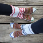 Warm Winter Combo: Hand-Knitted Pure Wool Socks from Himachal