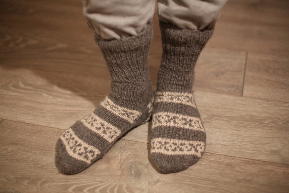 Luxury Angora Wool Socks from The Himalayas – Hand Knitted