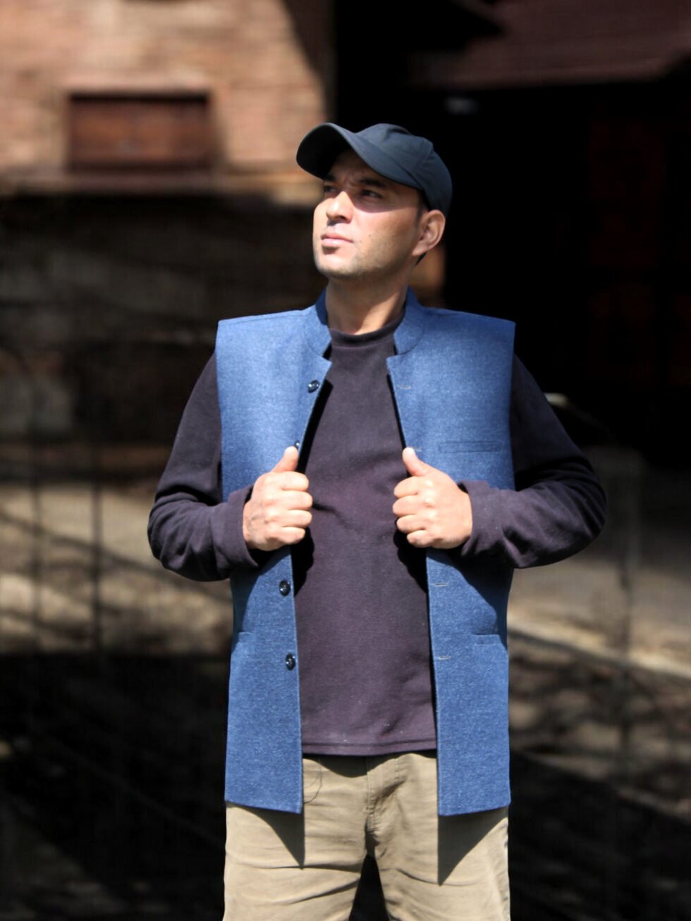 Classic Tweed Half Jacket – Hand-Tailored in Kullu Valley