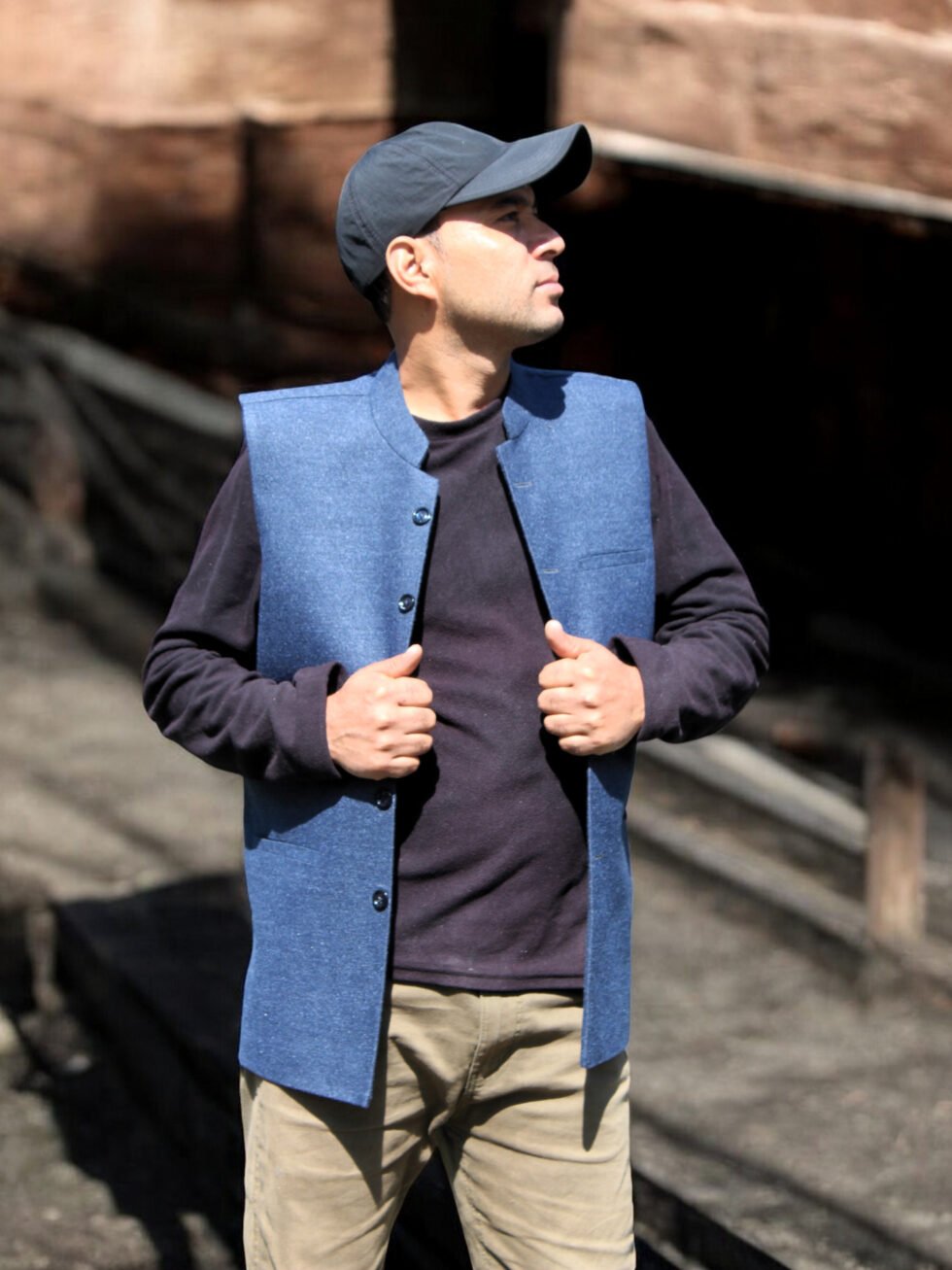 Classic Tweed Half Jacket – Hand-Tailored in Kullu Valley