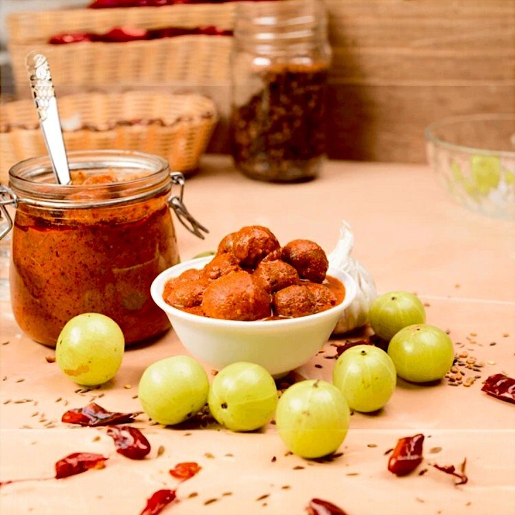 Home Made Crisp and Tangy Himachali Amla Achar - Himachalbox.com