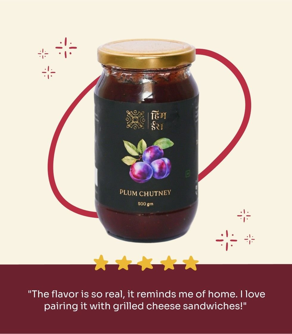 Home Made Plum Pickle by Himira - Marketed By Himachalbox.com