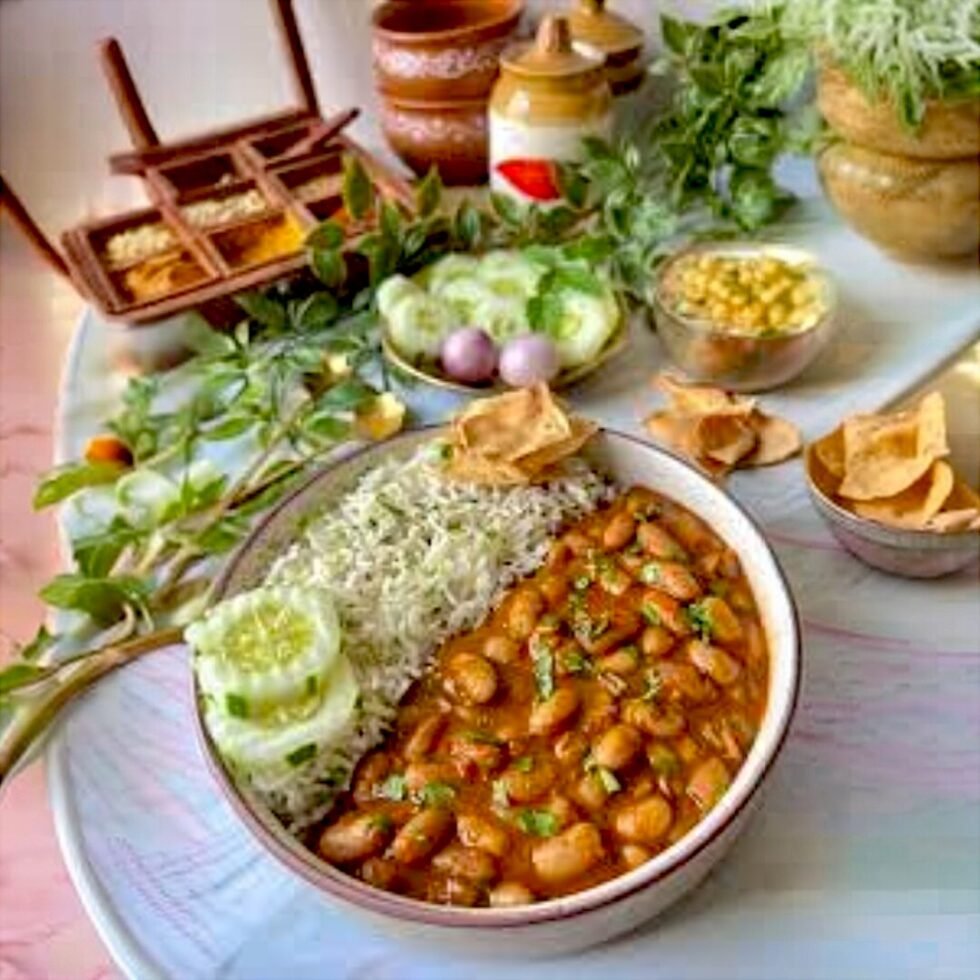 Organic Chitra Rajma From Mountains from Chamba Kinnaur - Local Grown Hand Picked - Himachalbox.com