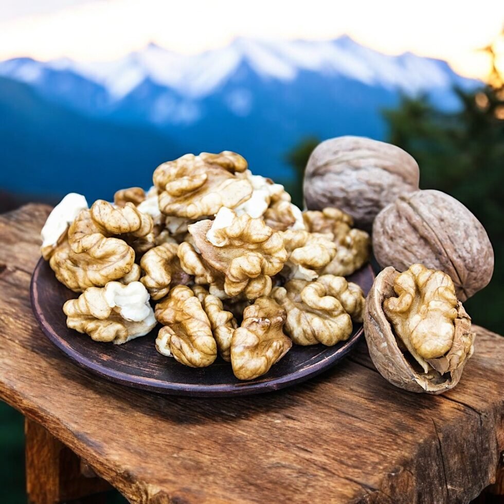 Premium Himalayan Organic Walnuts (Akhrot) Kagzi– 100% Natural & Handpicked