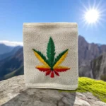 Leaf Hemp Wallet | Handmade in Kasol, Himachal
