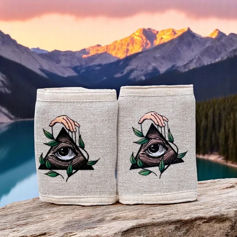 Trendy Pahadi Bhang Hemp Wallet – Himachal's Handcrafted Style - Himachalbox.com