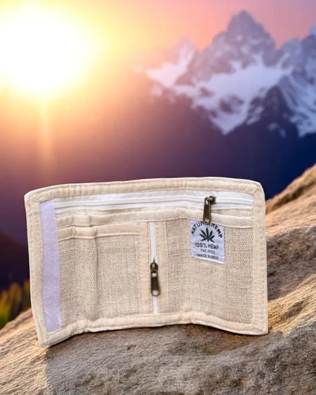 Eco-Trendy Bhang Wallet – Crafted in the Heart of Himachal - Himachalbox.com