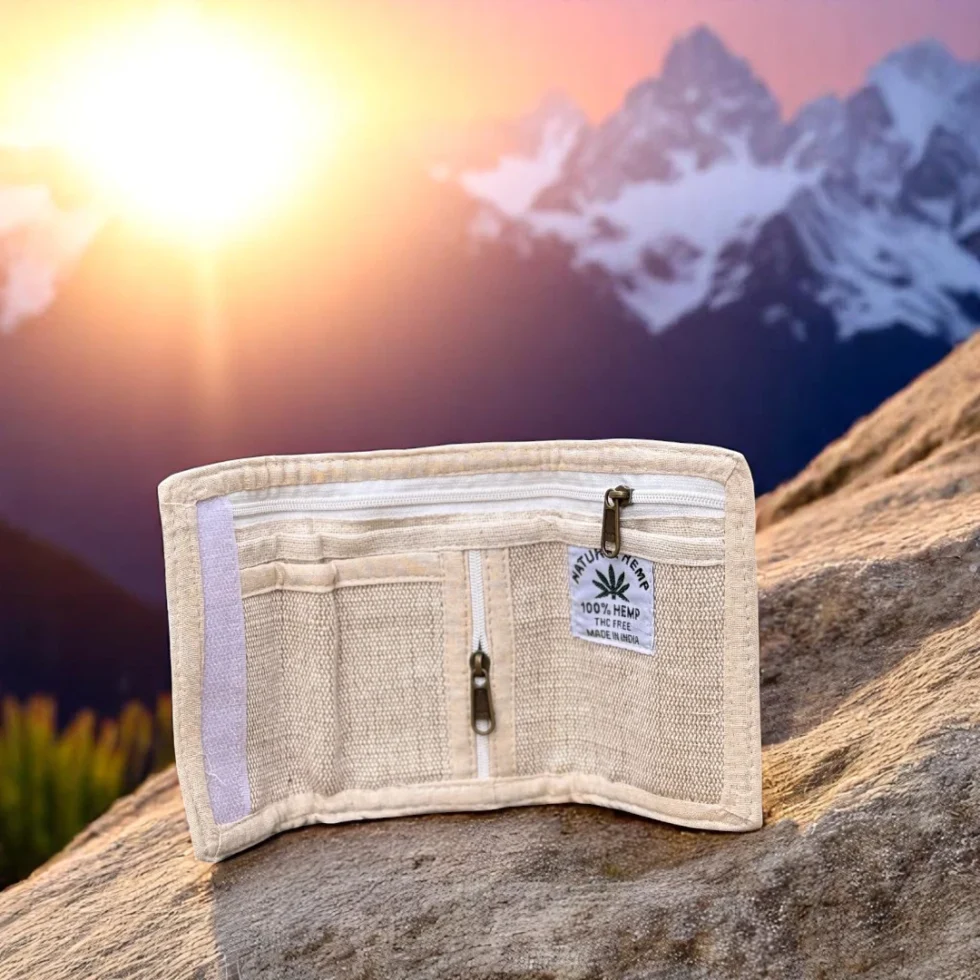 Eco-Trendy Bhang Wallet – Crafted in the Heart of Himachal - Himachalbox.com