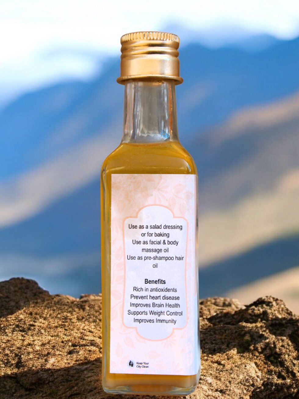 Cold-Pressed Walnut Oil – Pure Himalayan Extract 100 ml HimachalBox