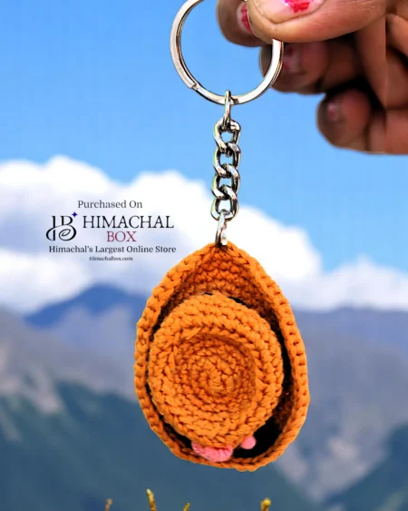 Handmade Woolen Hat Keychain – Cute & Crafty Mini Charm