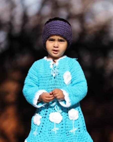 Cozy Knitted Ear Warmer for Kids – Handmade Warmth