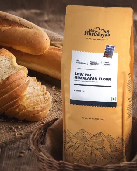 Low Fat Himalayan Bread Flour – High Protein, Low Fat Baking Flour | Raw Himalayas