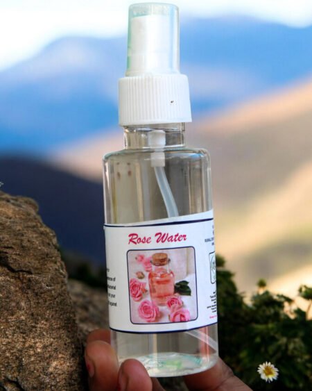 Natural Rose Water – 100ml Steam Distilled & Handmade in Himachal HimachalBox