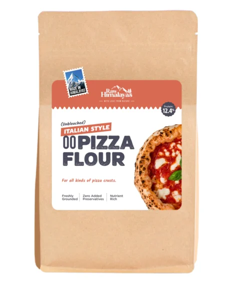 Raw Himalayas 00 Pizza Flour – Authentic Italian-Style Flour for Perfect Pizzas