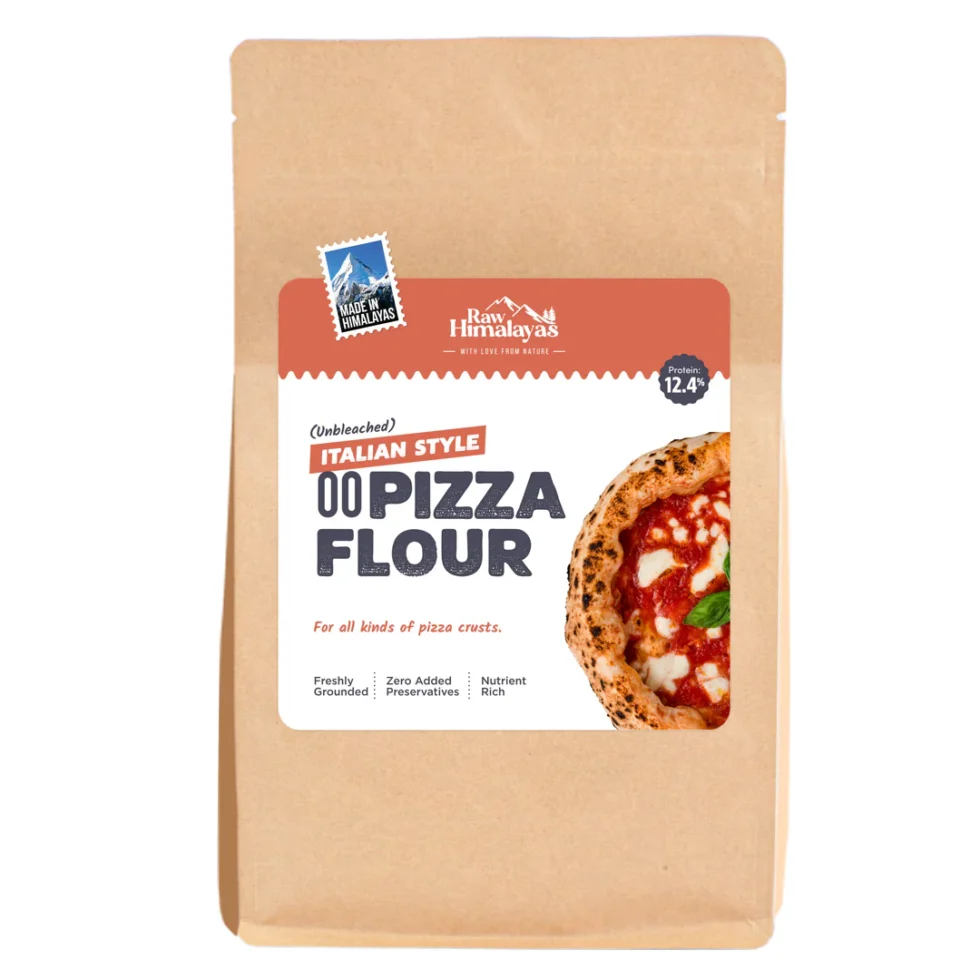 Raw Himalayas 00 Pizza Flour – Authentic Italian-Style Flour for Perfect Pizzas