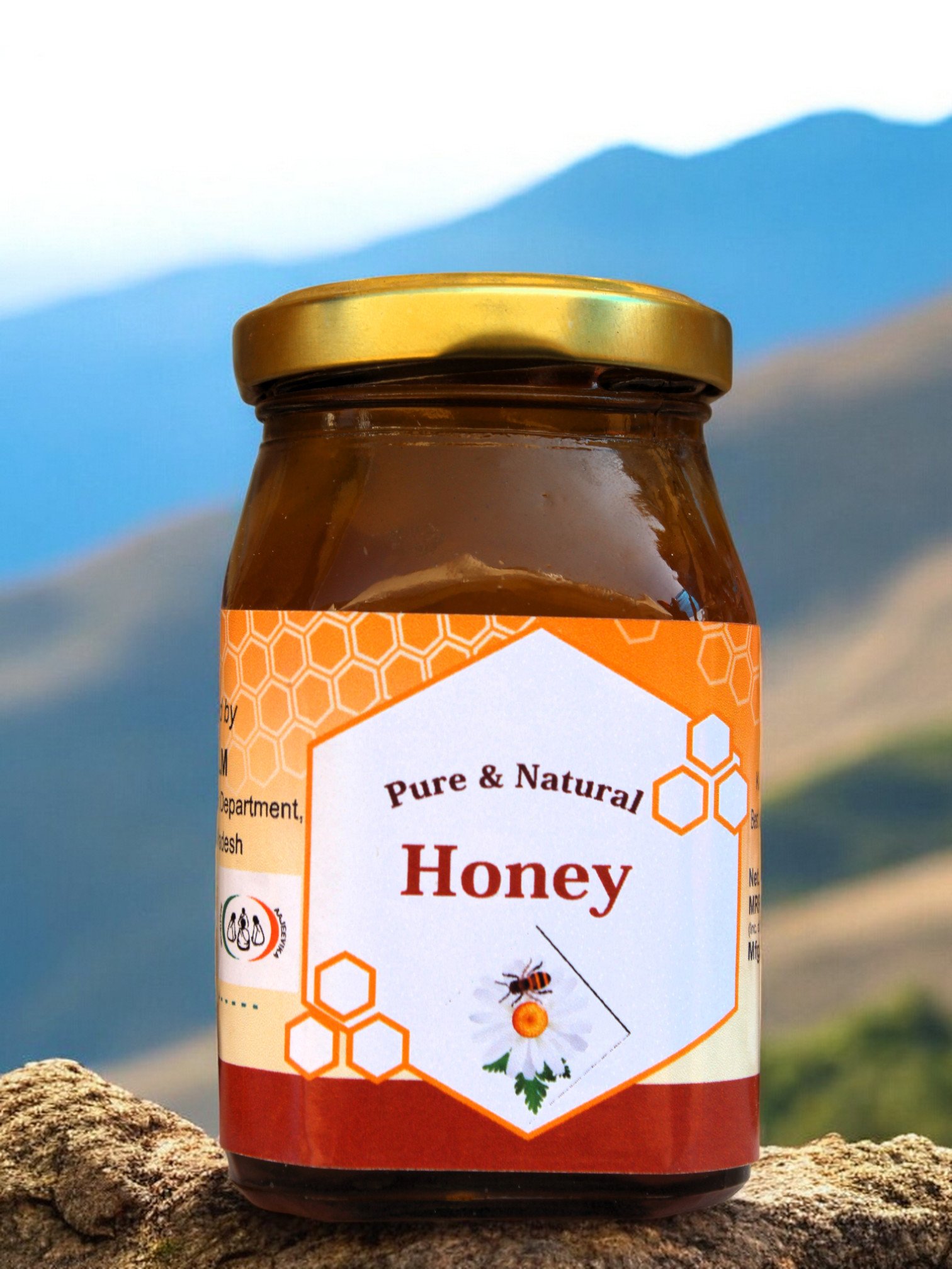 Pure Himalayan Honey – Raw & Natural | 500g | Women SHG Product | HimachalBox