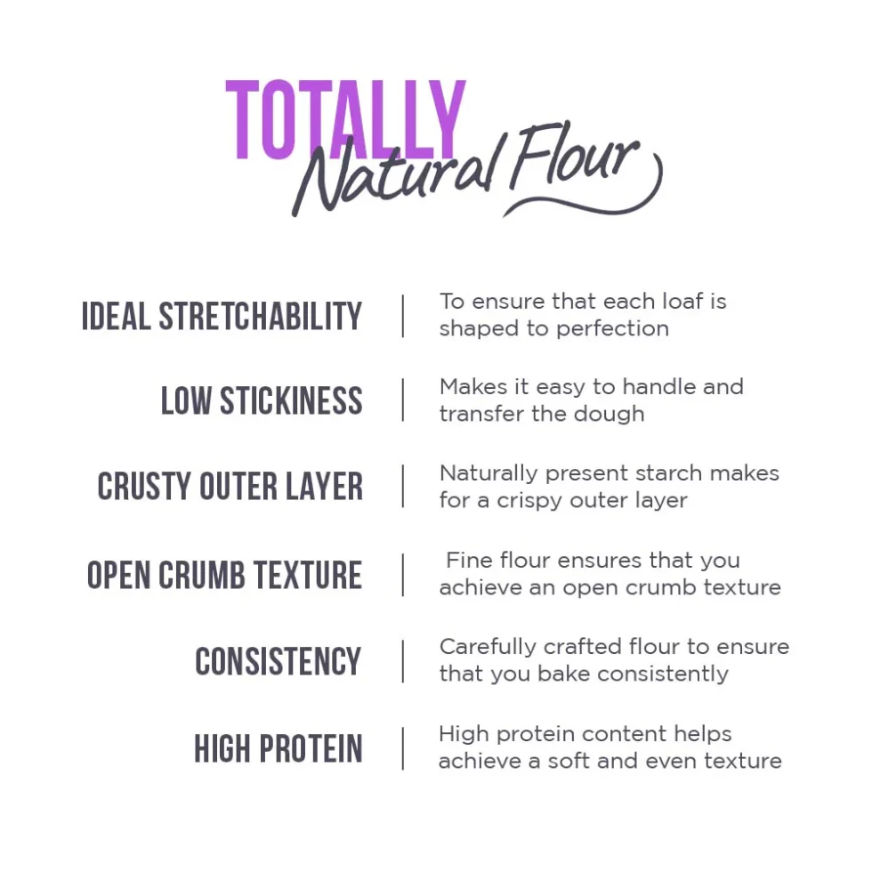 Raw Himalayas T55 All-Purpose Flour – High-Protein, Unbleached Himalayan Wheat - Himachalbox.com