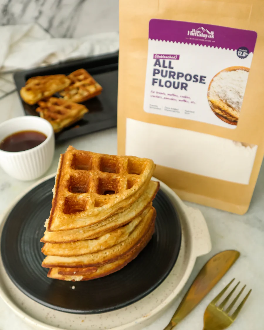 Raw Himalayas T55 All-Purpose Flour – High-Protein, Unbleached Himalayan Wheat - Himachalbox.com