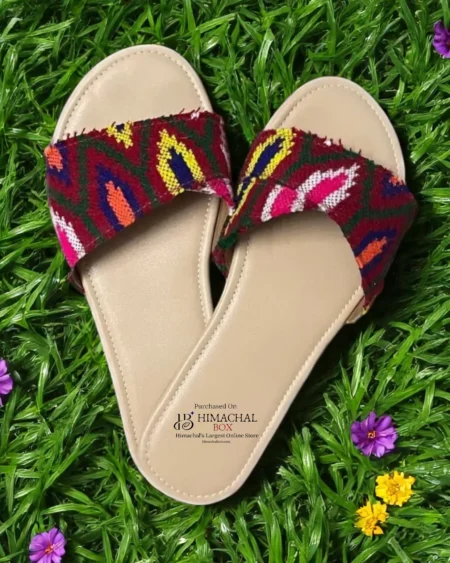 Handcrafted Kullu Patti Chappal – Ethnic Pahadi Slippers for Everyday Comfort