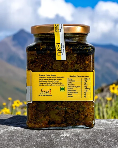 Homemade Organic Fegda/Anjeer (Ficus) Pickle– A Forgotten Forest Superfood in a Jar