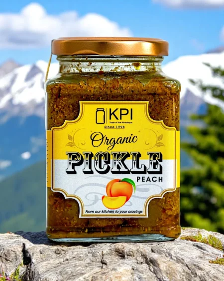 Homemade Addu Peach Pickle - Himachal Box - Order Online